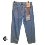 شلوار جین dad fit مردانه ابی permium denim - Image 2