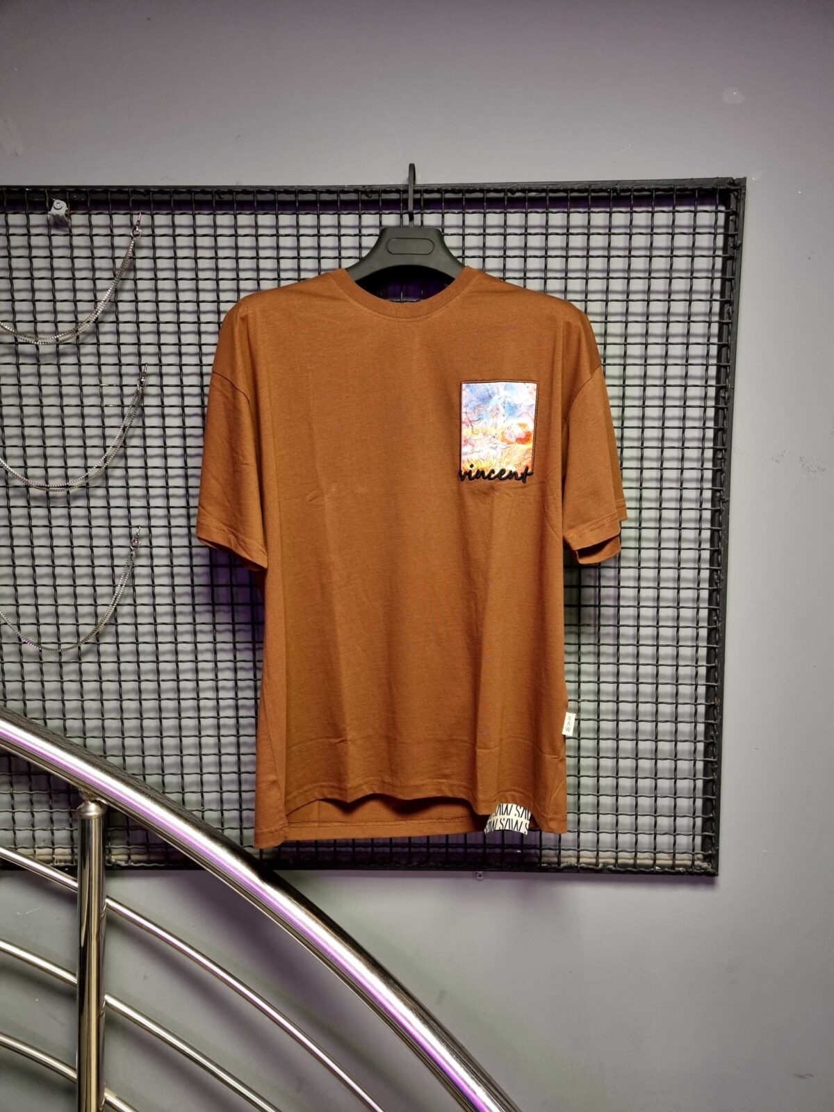 تیشرت قهوه ای SAW - Image 2