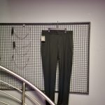 شلوار پارچه ای مشکی Massimo Dutti