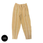 شلوار پارچه ای نسکافه ای مام استایل reyon