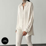 شومیز کرم bisou