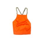 تاپ بند زنجیری نارنجی Lefon