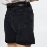 شلوارک ذغالی mango - Image 2