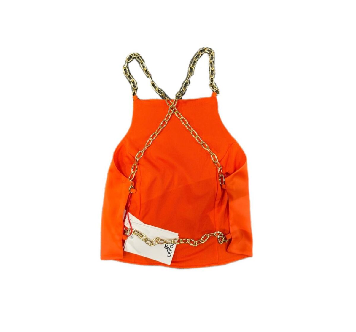 تاپ بند زنجیری نارنجی Lefon - Image 2