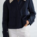 بارانی سرمه ای Robin