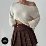 بافت برفی کرم BISOU