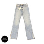 شلوارجین آبی دمپا باز راسته STVS