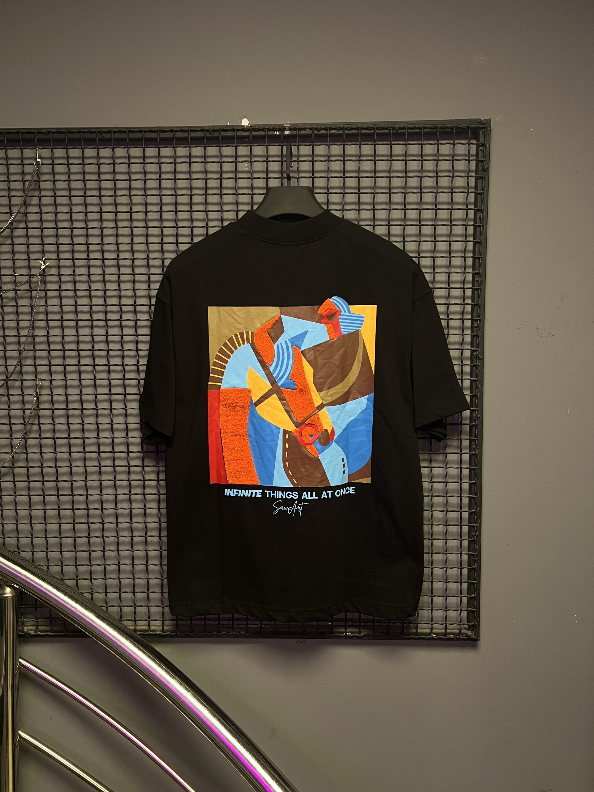 تیشرت برند saw تیشرت SAW طرح HORSE - Image 1