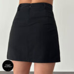 دامن یکطرف پلیسه BISOU - Image 2