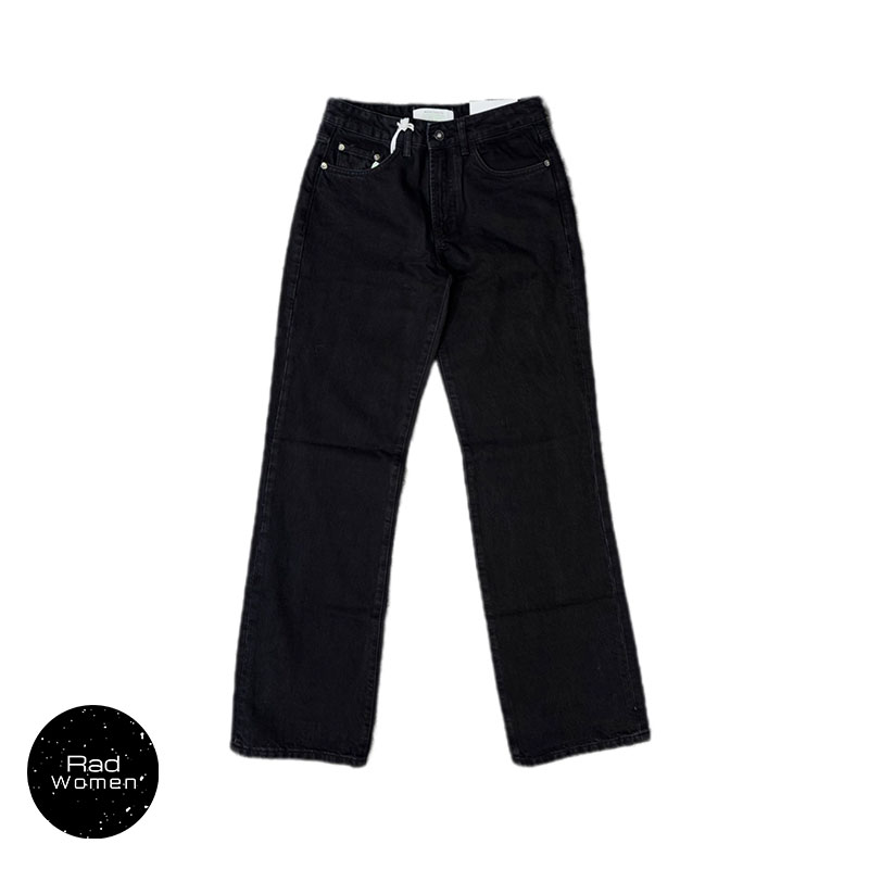 شلوارجین-مشکی-VA80-MID-WIDE شلوارجین مشکی VA80-MidWide - Image 1