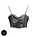 کراپ تاپ چرم CHANCE