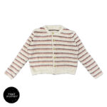 بافت راه راه سفید زرشکی pickkUpp