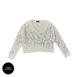 بافت پولکی سفید nisan