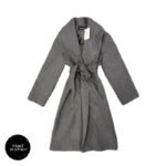 پالتو بلند طوسی robin