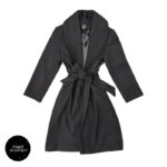 پالتو بلند مشکی robin