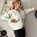 کت سفید مشکی Rimas - Image 4